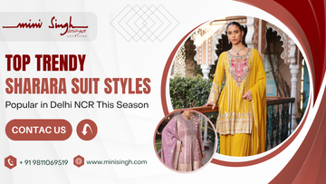 Top Trendy Sharara Suit Styles Popular in Delhi NCR This Season