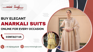 Buy Elegant Anarkali Suits Online in Delhi NCR for Every Occasion