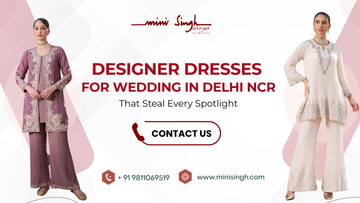 Designer Dresses for Wedding in Delhi NCR That Steal Every Spotlight