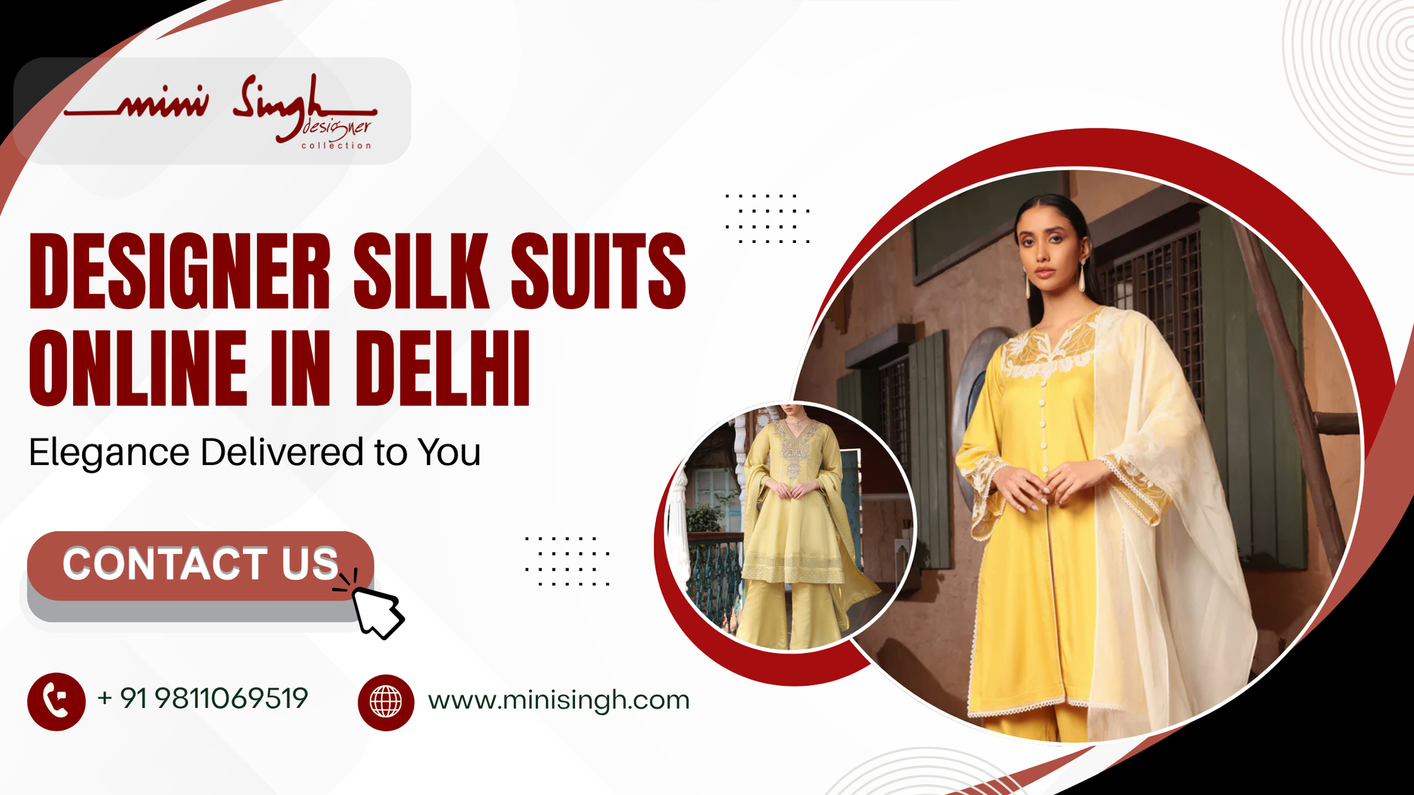 Designer Silk Suits Online in Delhi NCR: Elegance Delivered to You