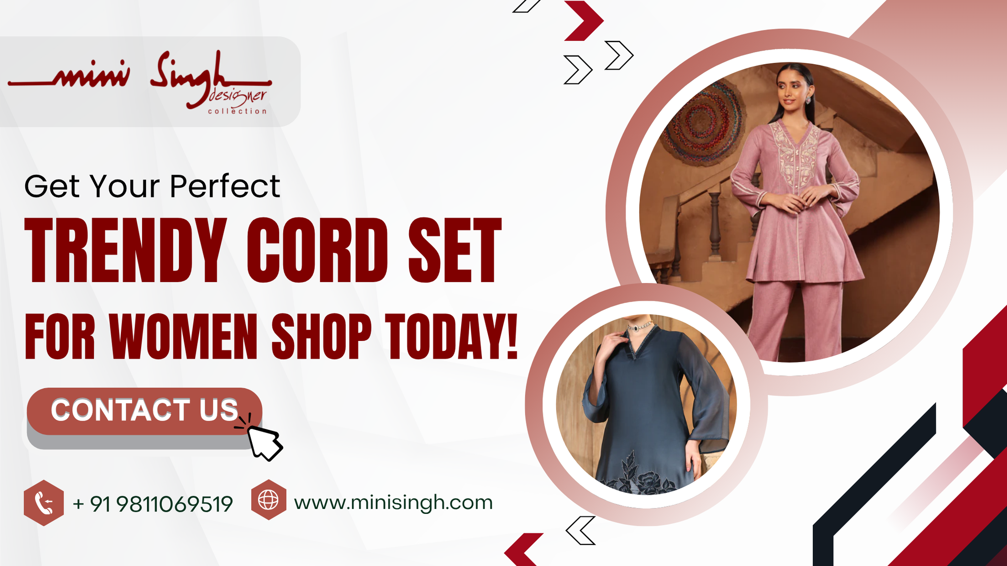 Get Your Perfect Trendy Cord Set for Women in Delhi NCR, Shop Today!