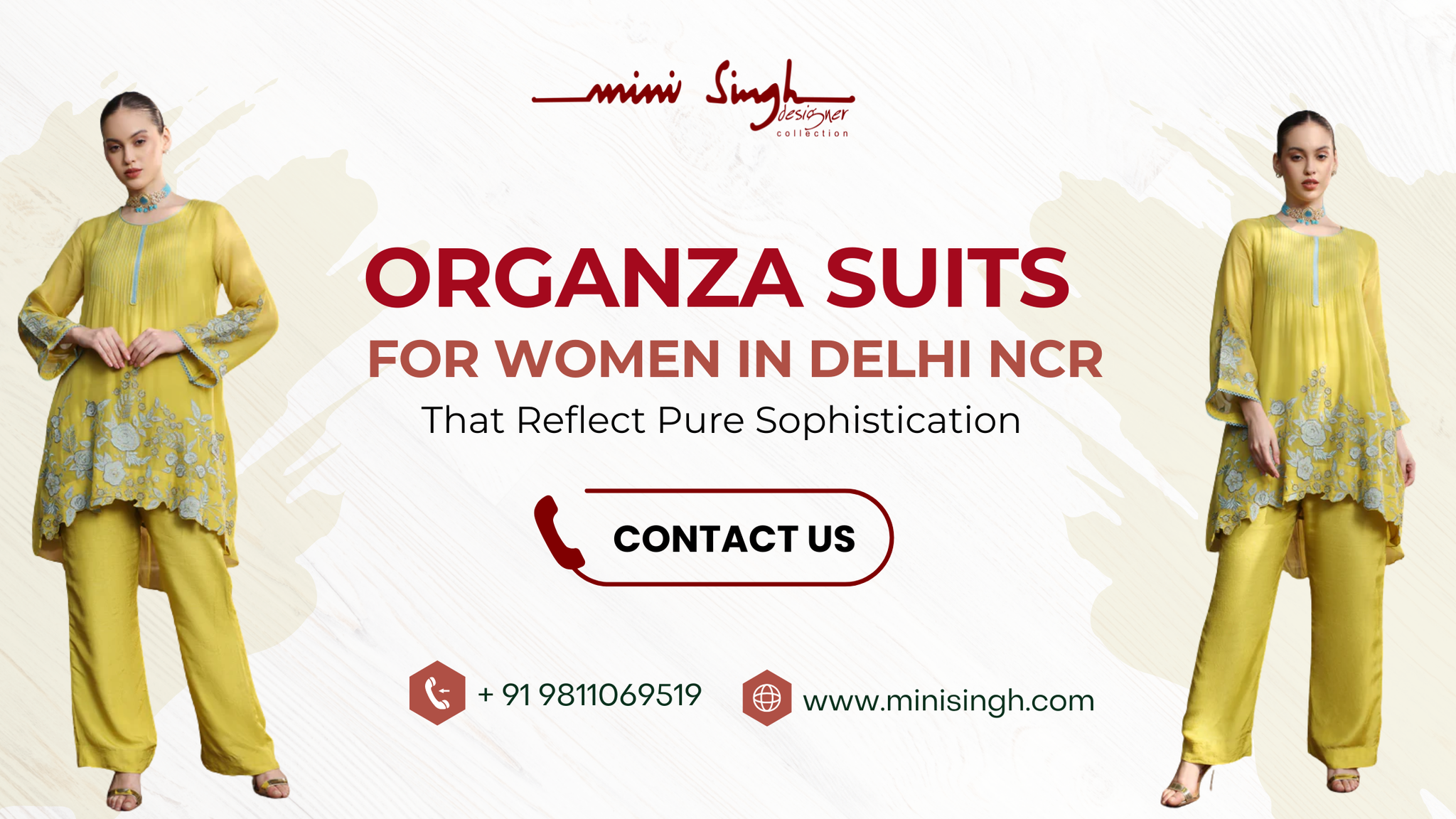 Organza Suits for Women in Delhi NCR That Reflect Pure Sophistication