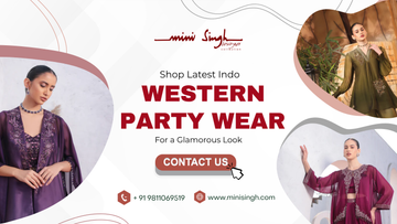 Shop Latest Indo Western Party Wear in Delhi NCR for a Glamorous Look