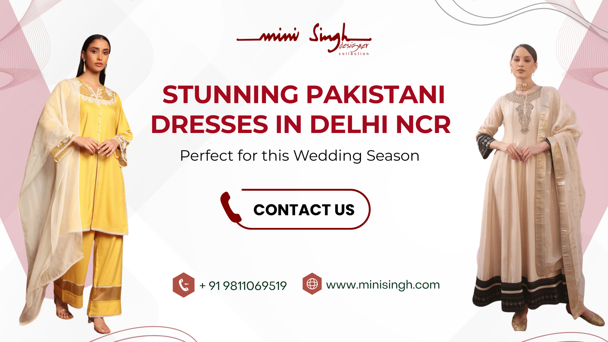 Stunning Pakistani Dresses in Delhi NCR Perfect for this Wedding Season