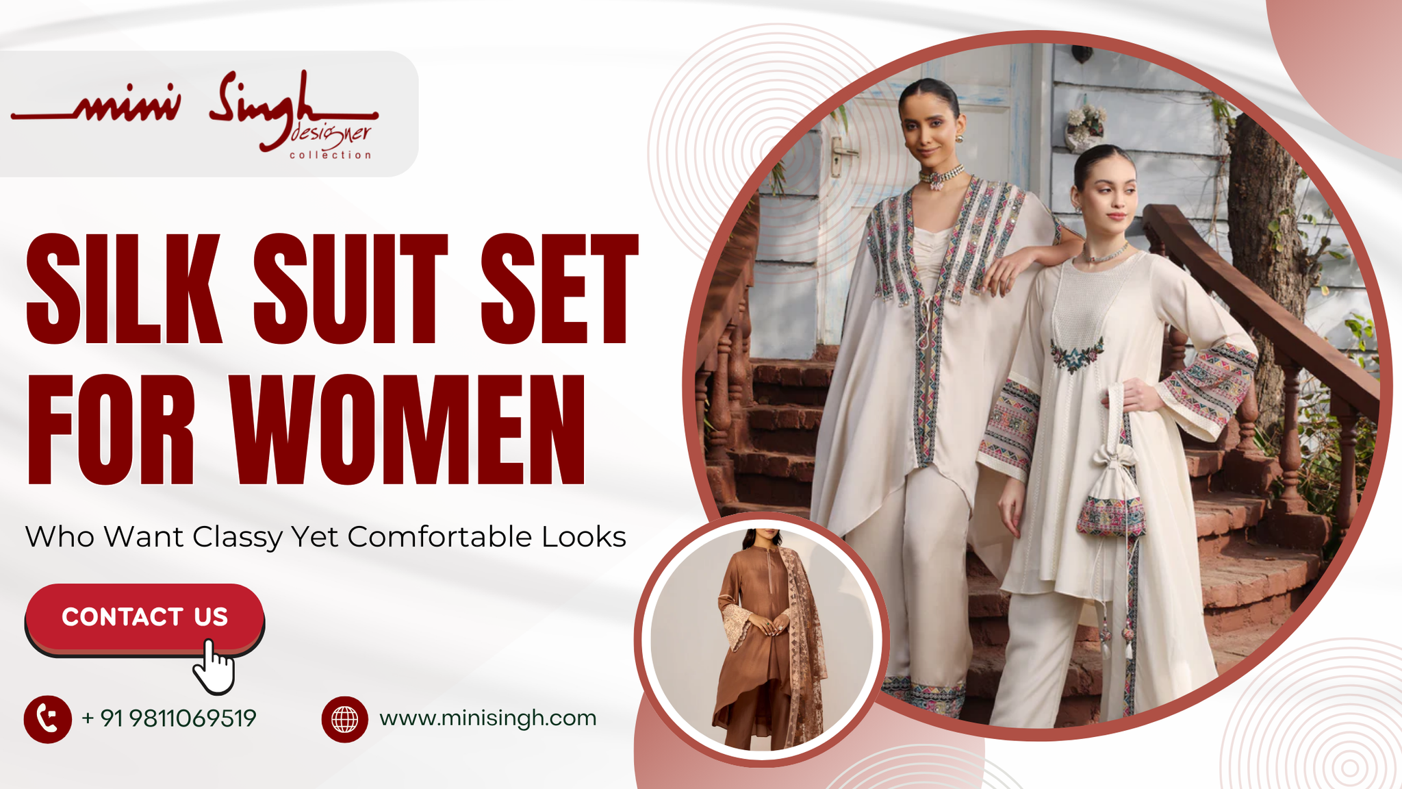 Silk Suit Set for Women Who Want Classy Yet Comfortable Looks