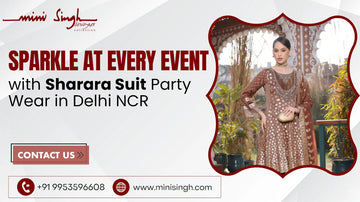 Sparkle at Every Event with Sharara Suit Party Wear in Delhi NCR